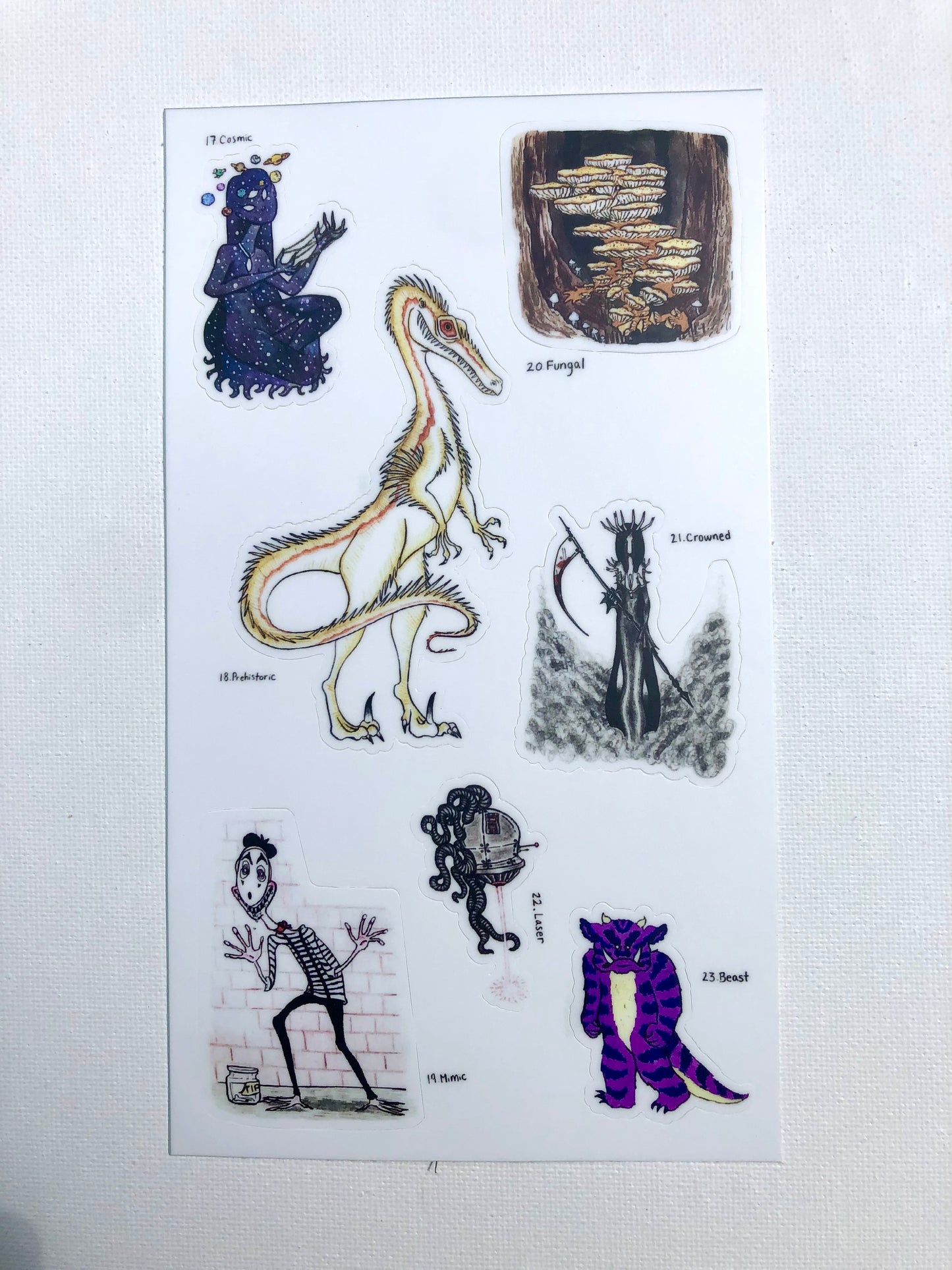 Monsters & Beasts Sticker Book