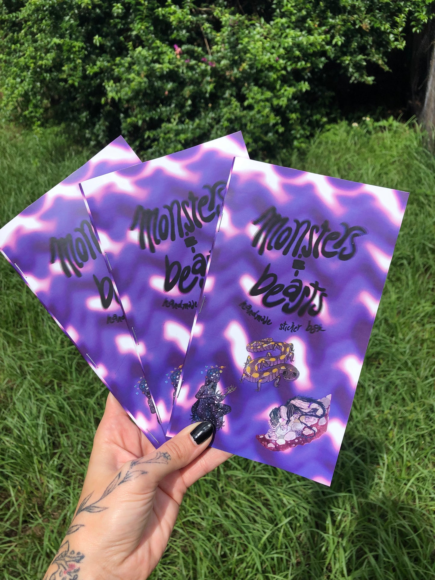 Monsters & Beasts Sticker Book